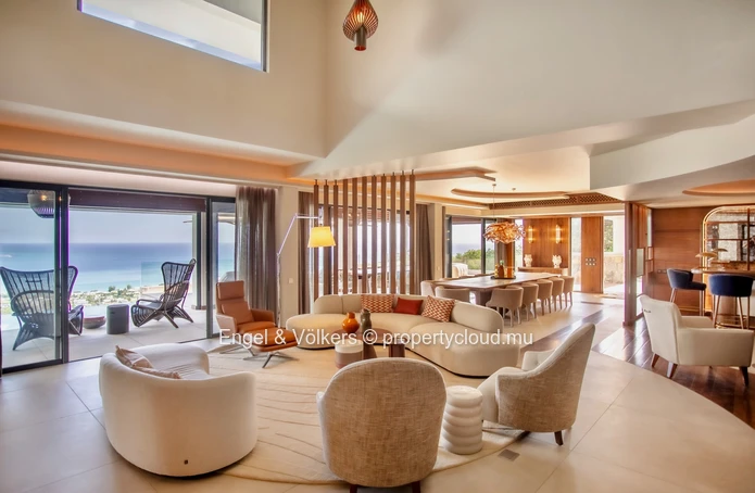 Ultra-Luxury Villa with Panoramic Lagoon Views in Black River, Mauritius