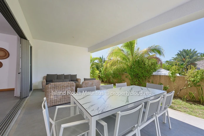 3-Bedroom En-Suite Apartment for Rent in a Secure Resort in Grand Gaube.
