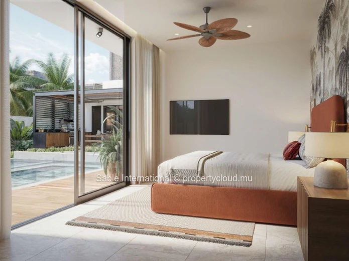 Villa de prestige avec piscine à vendre à Trou aux Biches