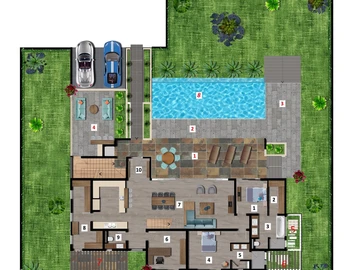 Maison de 4 Chambres