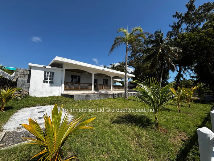Beachfront Property for Sale at Grand Gaube.