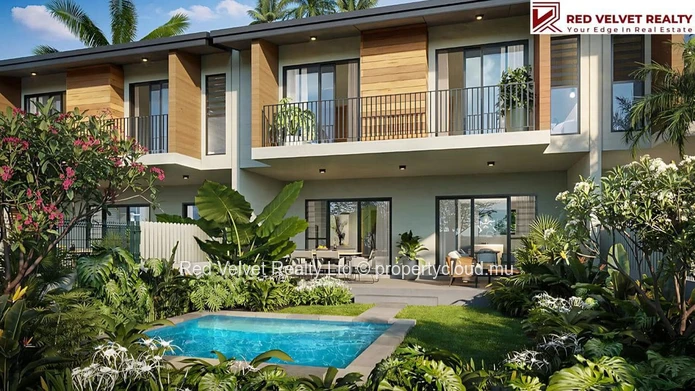3-Bedroom Townhouse with Private Pool – Flic en Flac