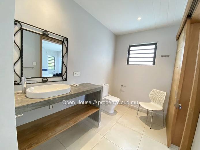 Waterfront 3-Bedroom Villa for Rent in Grand Baie with Private Pool