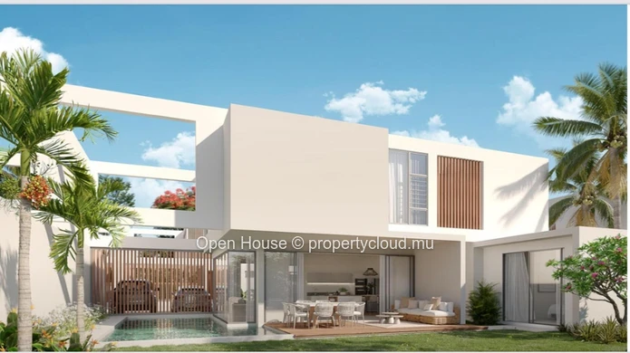 VILLA MAURICIEN à vendre à Péreybère . Surface habitable 150m², terrain 380m², 3 chambres, piscine privée(4x8). Proch...