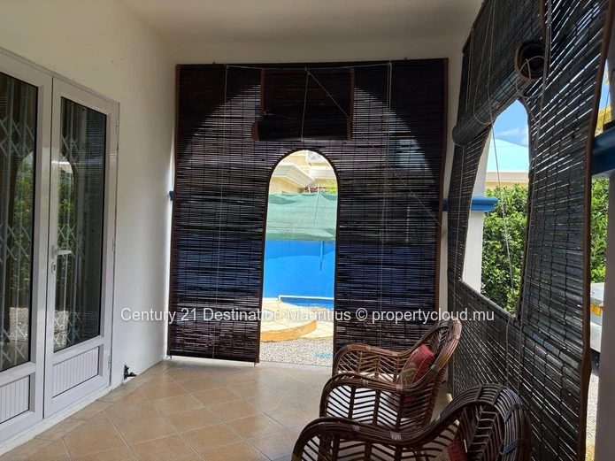 Private pool villa in Morcellement Swan, Pereybere