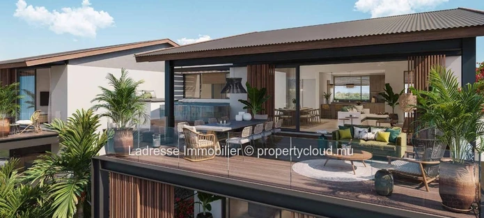 Penthouses à vendre sur plan à Anahita Beau Champ, L'Echo des Champs
