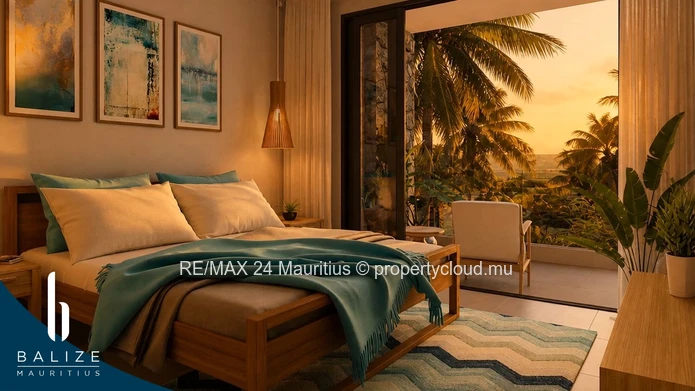 Appartement 2 ch off-plan Cap Malheureux, piscine, accessible aux étrangers