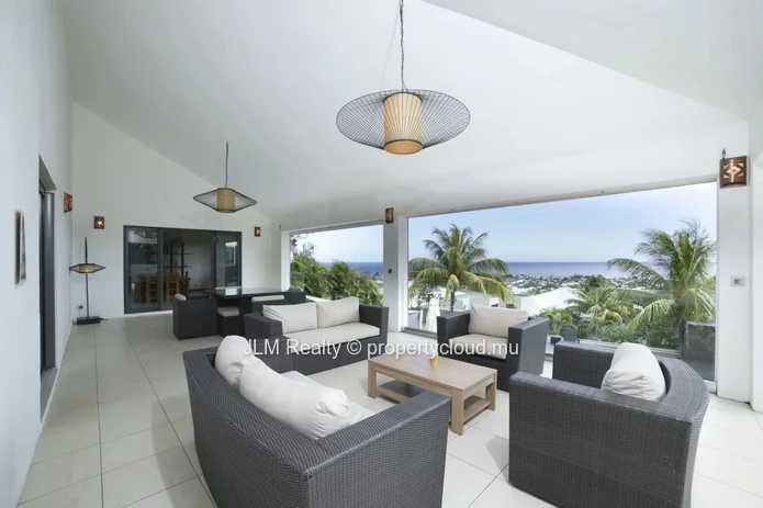 Luxueuse villa vue mer à vendre à Tamarin, Ile Maurice