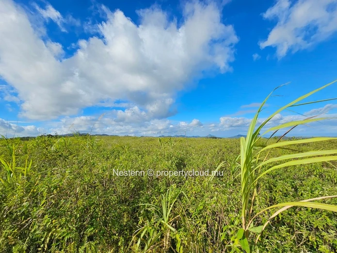 5 arpents 28 perches of agricultural land  Panoramic mountain & sea view