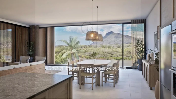 3-bedroom beachfront apartment with privileged view over an exceptional natural setting