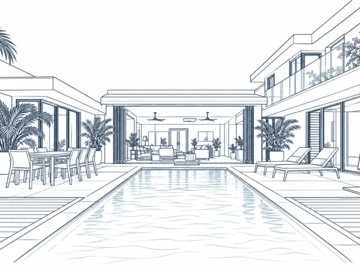 Villa de 4 Chambres