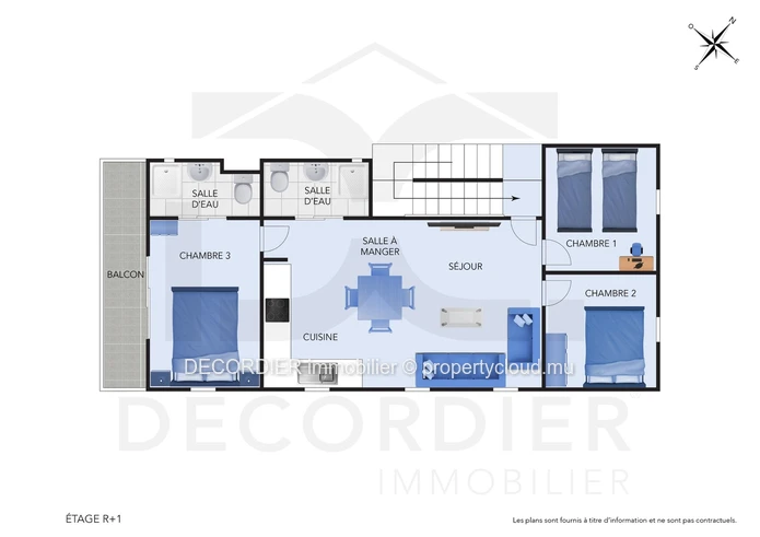 Charmant appartement à Pereybere