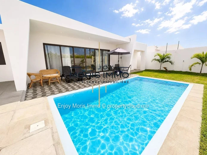 Modern 3-bedroom villa with pool in Grand Baie