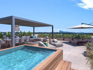 Penthouse de 3 Chambres