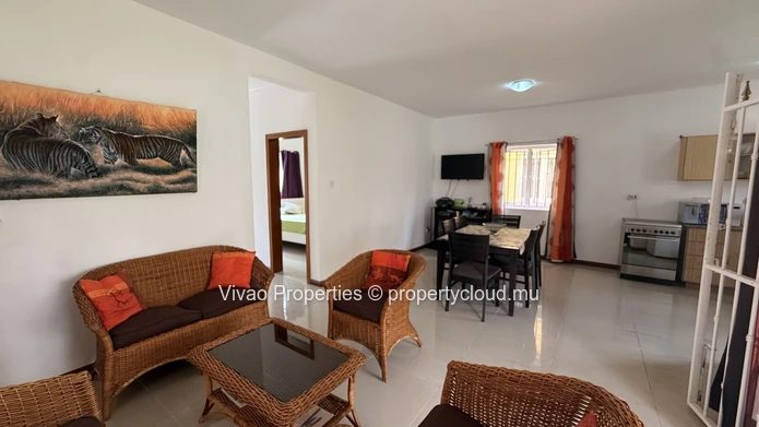 4-Bedroom Furnished Duplex for Rent in Pereybere with Pool - Rs 60,000 per month