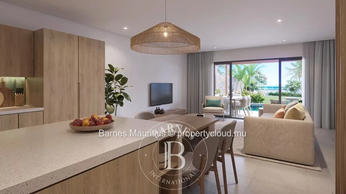TAMARIN - Beachfront Duplex - 3 Bedrooms