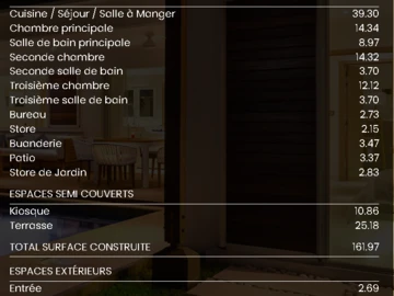 Maison de 3 Chambres