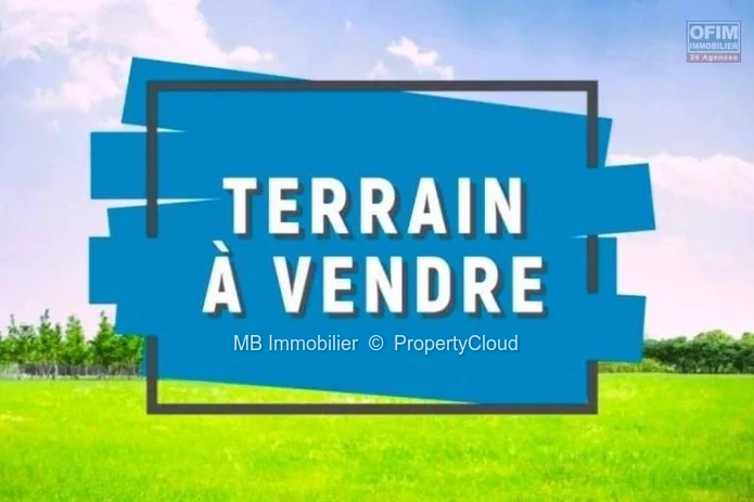 Terrain en vente.