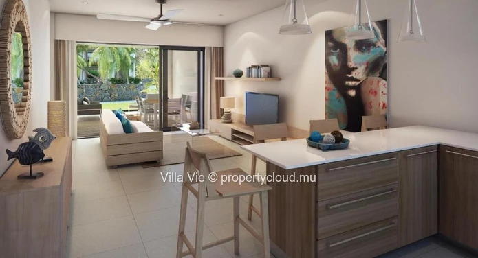Mont Choisy- Villa de 3 chambres avec piscine privée
