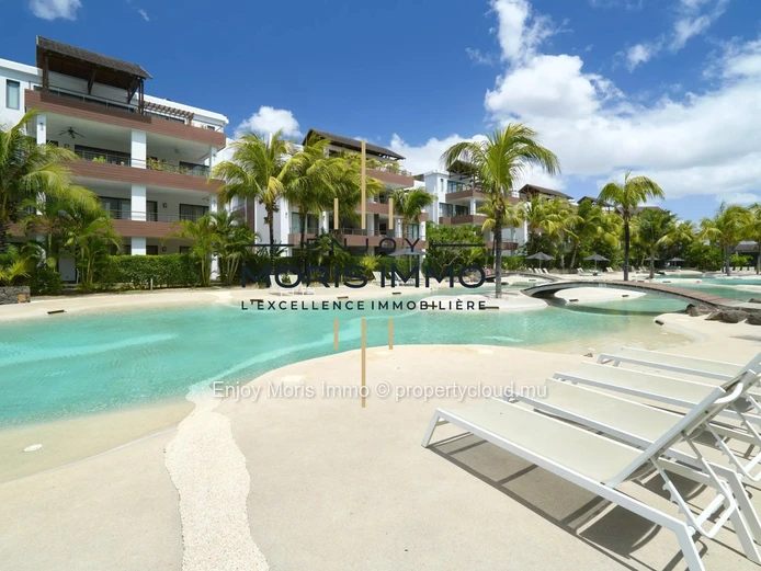 Appartement de prestige 3 chambres à vendre – Trou aux Biches | 180 m² | Accès plage à pied | Piscine lagon