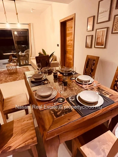Appartement de 2 chambres – Entièrement meublé à Pereybere