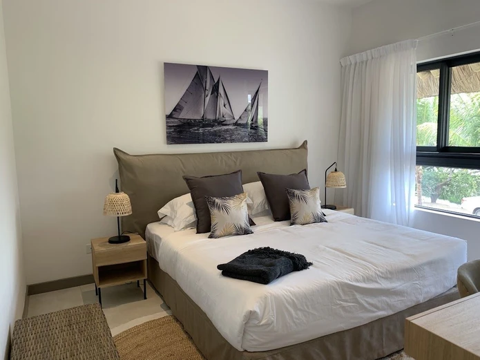 Location townhouse meublée 3 chambres à Rivière Noire (110m²)