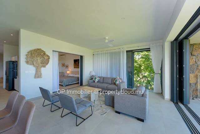 Appartement meublé de standing avec terrasse et piscine à Belle Vue Harel Mapou