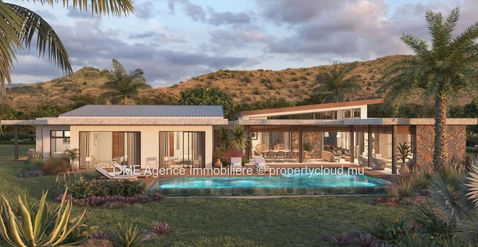 TAMARIN - Exceptional villa in a private estate at the foot of the mountain - 4 bedrooms