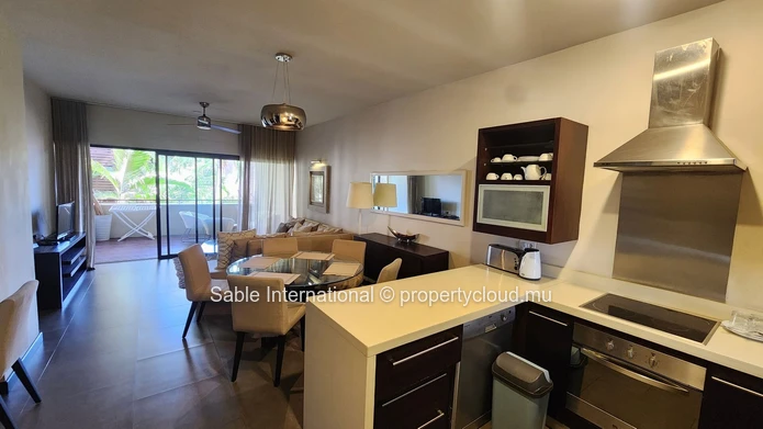 2-Bedroom Furnished Apartment for Rent in Grand Baie in Resort style Residece