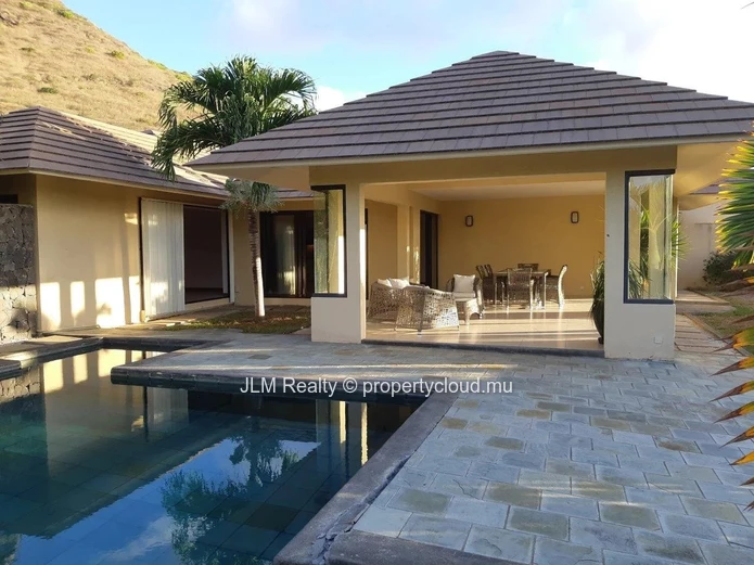 For Rent – Villa with Swimming Pool in a Secure Gated Estate in the Heart of Tamarin, Mauritius