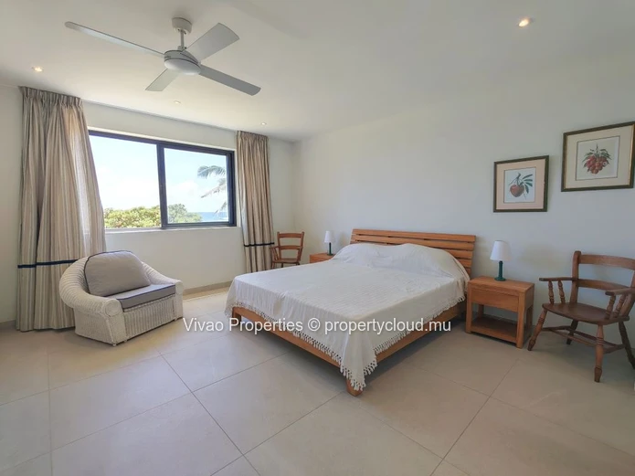 Stunning Beachfront Apartment in Poste Lafayette | Furnished | Sea Views | Parking | Garden | Rs 100,000/month