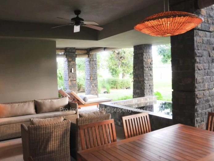 Exquisite furnished Ground-floor apartment, now available for sale at the esteemed Anahita Golf Resort. 