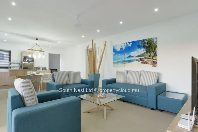 Villa contemporaine entièrement meublée de 3 chambres avec studio indépendant - Grand Baie
