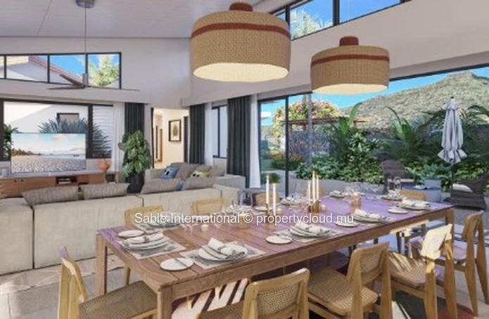 Luxurious Villa in Tamarin with Private Pool and Mountain Views 