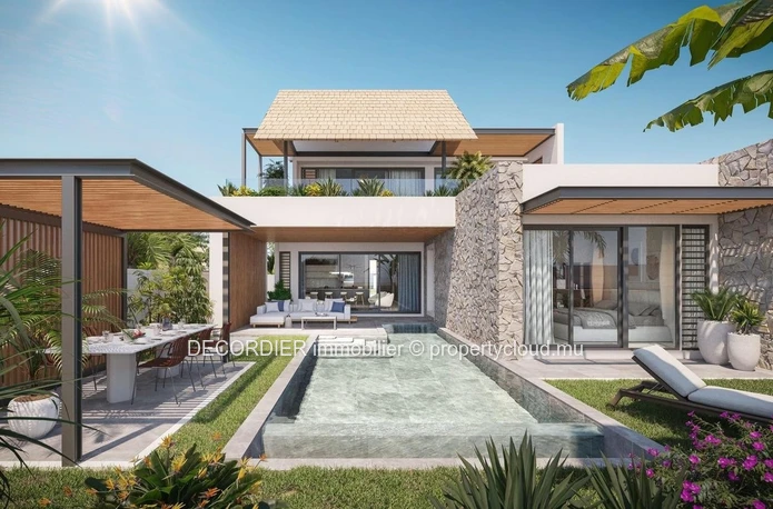 Villa pied dans l'eau