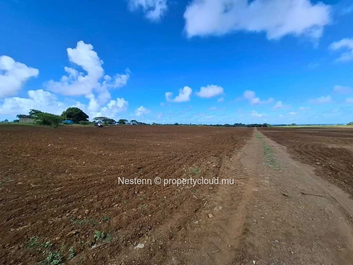 Industrial land of 59092 m² with sea and mountain views.