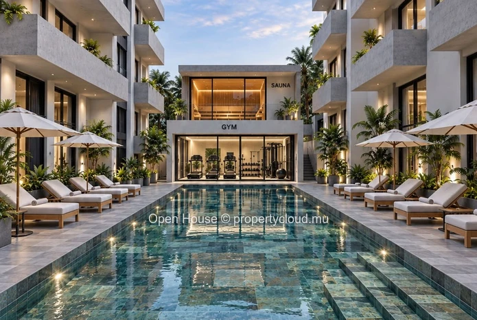 Appartement de 2 chambres avec piscine à vendre à Flic en Flac