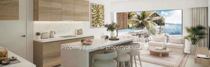 Appartement 1 chambre au rez-de-chaussée à vendre – Côte Ouest de l'Île Maurice
