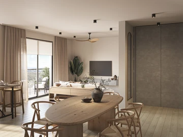Penthouse de 2 Chambres