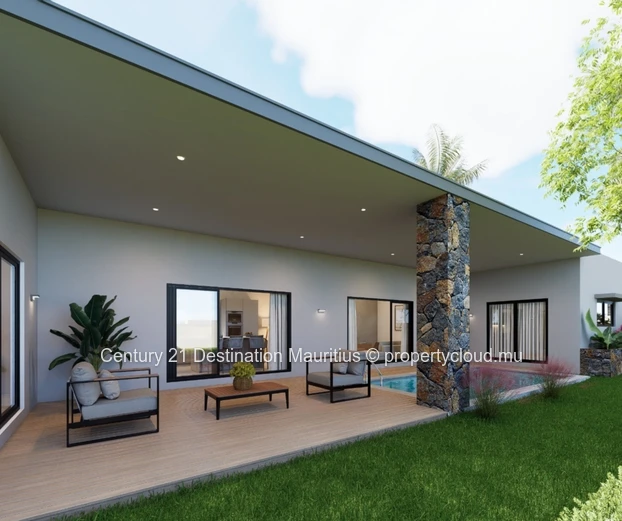 Villas De Plein Pieds Contemporaines Avec Piscine Dans La  Côte Nord