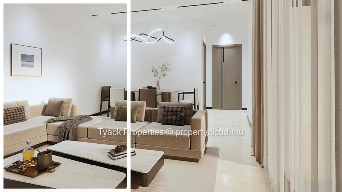 L’Élégance Absolue en Bord de Mer – Appartement de Luxe de 3 Chambres à Péreybère