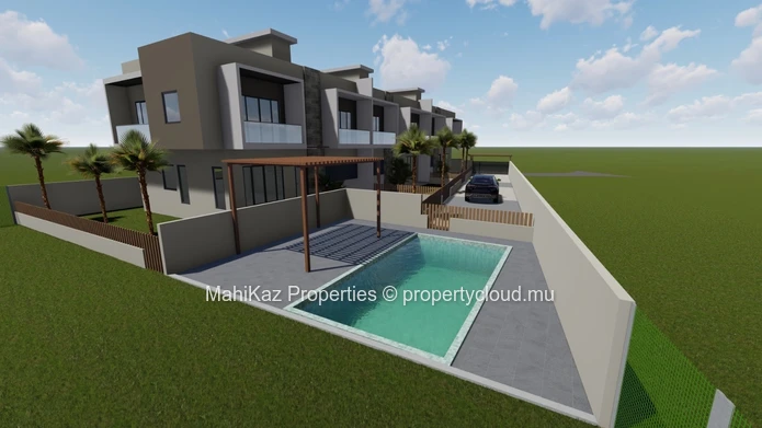 New Luxury Townhouse Project For Sale – Green Creek, Flic en Flac 