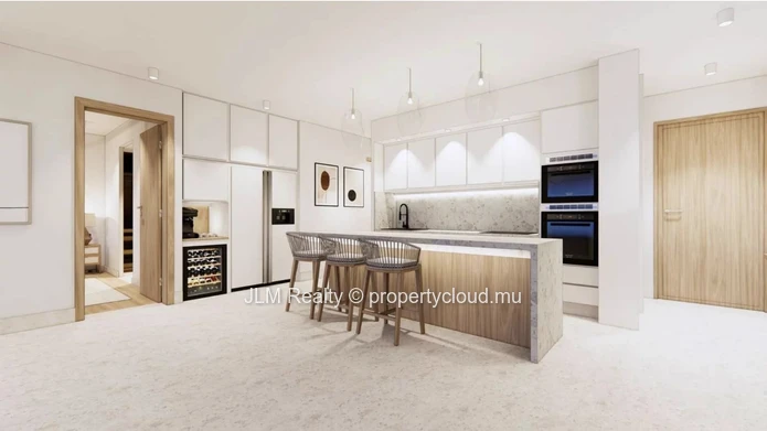 À vendre – Appartement de luxe en rez-de-chaussée avec piscine privée, au sein d’une résidence pied dans l’eau à Bala...