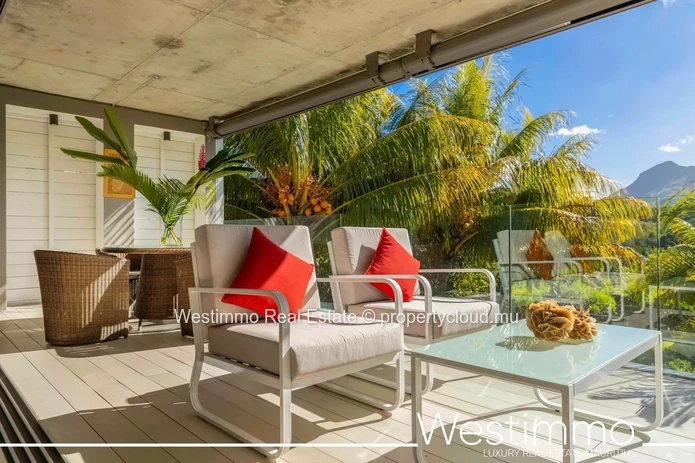 3-bedroom furnished apartment with terrace for rent in Mauritius