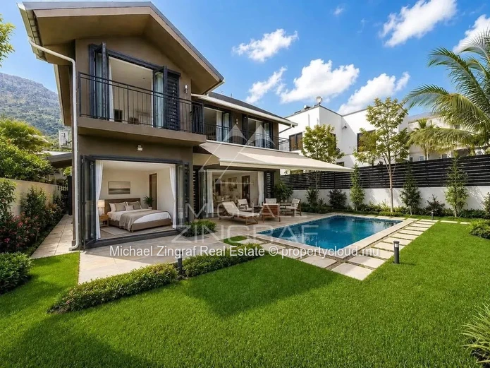 Contemporary Villa with Private Pool – La Preneuse, Black River