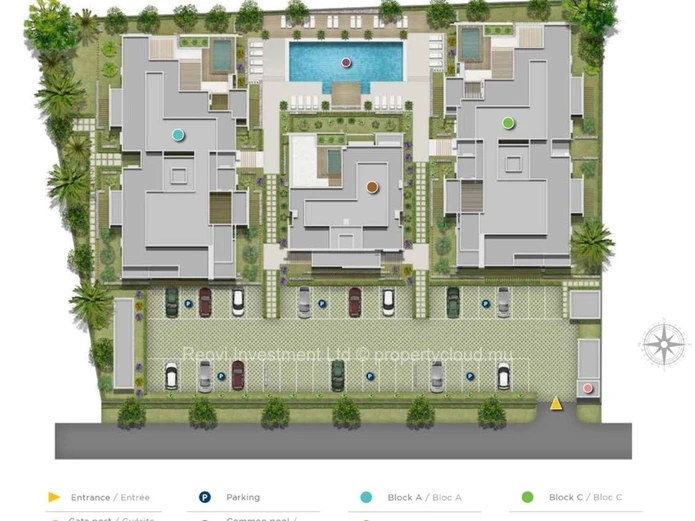 Appartement 3 ch proche de la plage avec Permis de Résidence