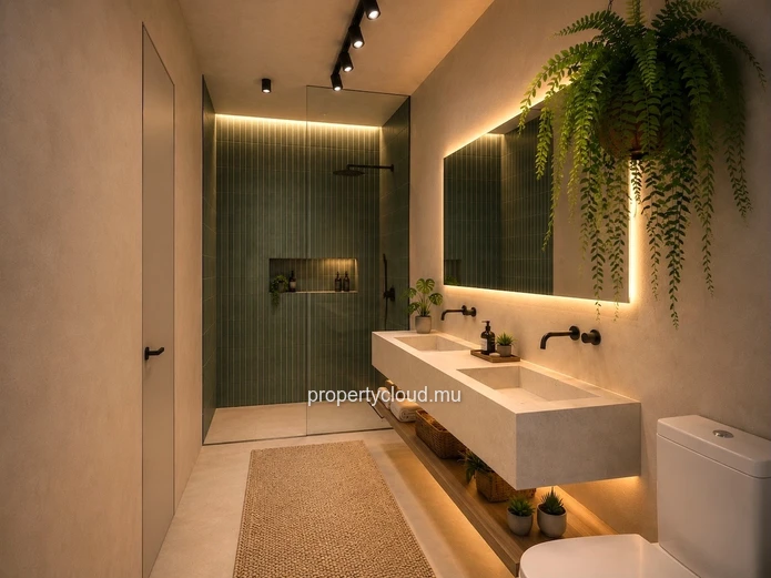 Villa Contemporaine d’Exception à Vendre – Un Havre de Paix Privé à Rivière Noire Ile Maurice