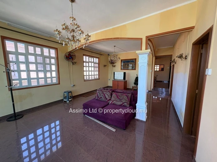 Top floor of a house, 2 bedrooms for rent in Trou aux Biches