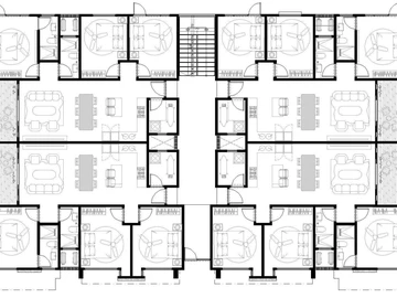 Appartement de 3 Chambres