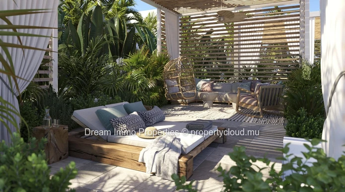 Amazing Beachfront Villas Access To Foreigners Within A Luxury Residence - Unique In Mauritius